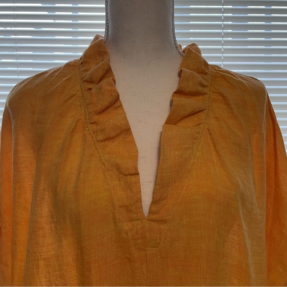 Finley Crosby Linen Ruffle Dress - Picture 12 of 12